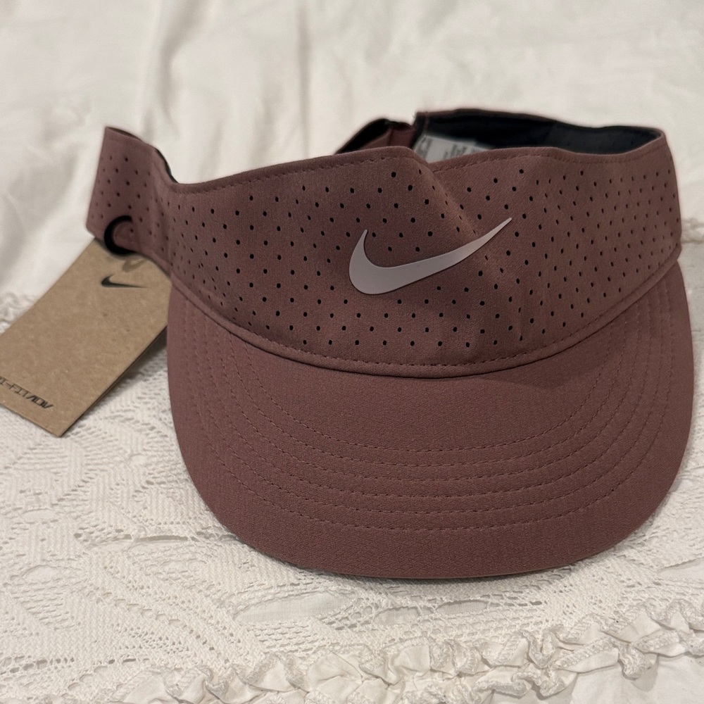Nike Dusty Rose Perforated Sport Visor